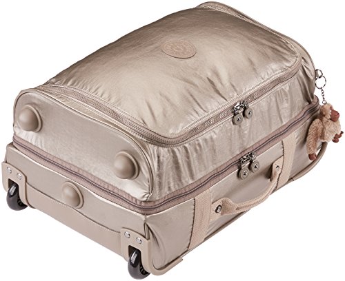 Kipling - TEAGAN S - 39 Liter - Metallic Pewter -  Goldene 