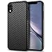 Produktbild Tasikar iPhone XR Hülle Carbon Leder Weiche Schutzhülle Kompatibel mit iPhone XR (Schwarz)