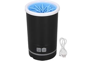 BAOFUYA Tragbare Pet Paw Washer Cup, USB wiederaufladbare Puppy Cat Foot Washer Dog Foot Cleaner Pet Paw Cleaner für kleine mittelgroße Hunde