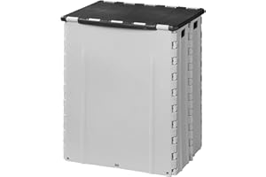 APT Faltbarer Abfalleimer 35 Liter Camping Mülleimer mit Deckel Wohnwagen, Wohnmobil