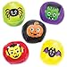 Produktbild Baker Ross Mini-Softbälle mit Halloween-Motiven als lustiges Spielzeug für Kinder Zum Günstigen Preis – Perfekt als Kleine Party-Überraschung für Kinder zu Halloween (5 Stück)
