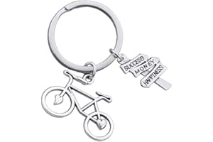 TOYANDONA Porte-Clés de Vélo Porte-Clés de Vélo Amateurs de Vélo Porte-Clés Porte-Clés de Vélo Souvenir de Course de Vélo pour Les Amateurs de Vélo Souvenir de Fête