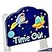 Fantasy Fields by Teamson Outer Space Childrens Wooden Naughty Time Out Chair Kids Seat TD-12222A
