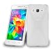 Produktbild Samsung Galaxy GRAND PRIME Silikonhülle in HALB DURCHSICHTIG von Cadorabo - X-Line Design TPU Schutzhülle – Handyhülle Bumper Case Backcover in HALB TRANSPARENT