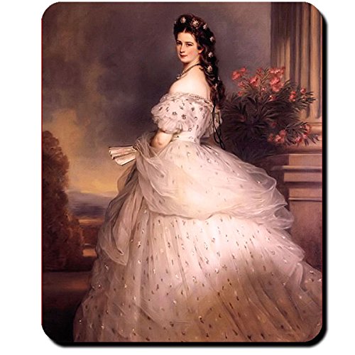 Sissi Elisabeth von Österreich Ungarn Lisi Wien Kaiserin Bild Gemälde - Mauspad Mousepad Computer Laptop PC #10426 M