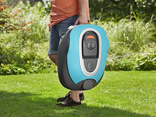 GARDENA 19060-60 smart SILENO Mähroboter, Vernetzung des Rasenmähers per smart Gateway mit dem Smartphone, Gardena smart App für iOS und Android erhältlich, Rasenroboter für Flächen bis 1000m², Steigungen bis zu 35%, mit 60 dB(A) besonders leise - 7