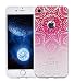 Produktbild Roreikes Apple iPhone 7 Hülle, iPhone 7 Case (4.7 Zoll), Ultra Slim Dünn weich Silikon TPU Transparent Niedliche Cartoon Malerei,Premium Handy Tasche Schutz Hülle Case Cover Etui Strass Schutz schutzhülle Bumper Schale Silicone für Apple iPhone 7 (4.7 Zoll)