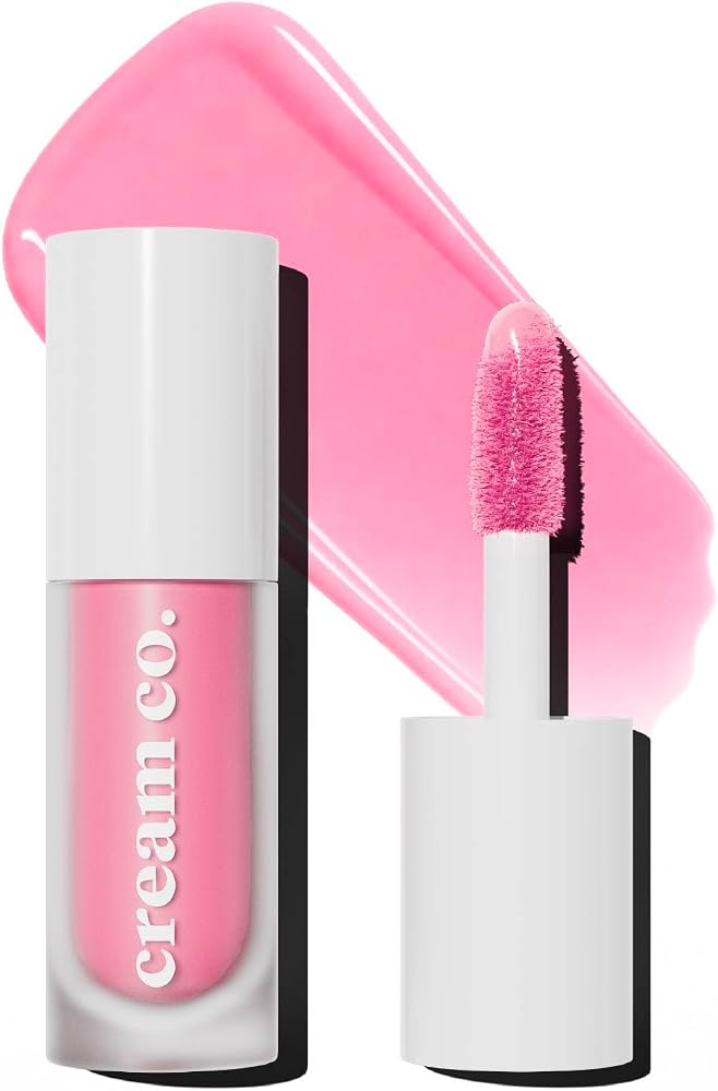 Cream Co. Allık Ruj Göz Farı Glow Tint Baby Pink, Nemlendirici Makyaj, 508 Pastel Pembe, Hyaluronik Asit Peptit