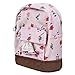 Produktbild Ouneed® Kinder Schultaschen Schulrucksäcke , Canvas Mini Blumen Rucksack Frauen Mädchen Kinder Günstige Münzen Beutel (Rosa)