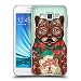 Produktbild Head Case Designs Katze Hipster Tiere Im Pullover Soft Gel Hülle für Samsung Galaxy A3