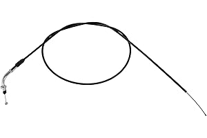 GOOFIT 50.59" Throttle Cable Replacement For 125cc 150cc 200cc 250cc Dirt Bike China Moped Scooter Chinese Scooter ATV Quad Go Kart Moped Dirt Bike