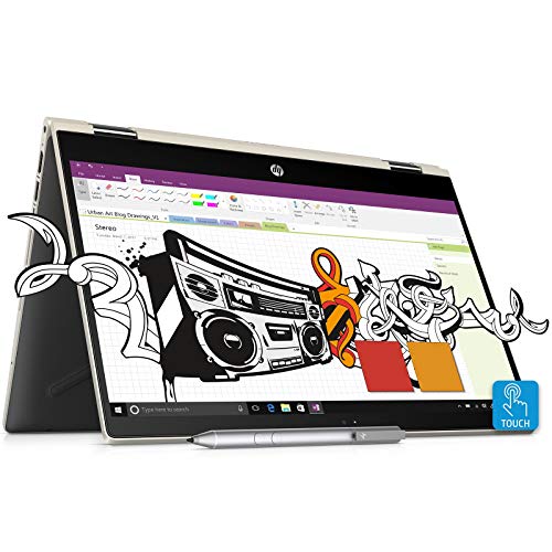 HP Pavilion x360 Convertible 14-cd0078TU 14 inch FHD Slim Laptop with Pen...
