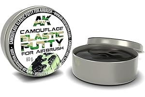 AK INTERACTIVE AK TOOLS AK8076 Camouflage Elastic Putty (80g)
