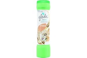 Lot de 2 désodorisants pour moquette Glade Shake N 'Vac - Magnolia et vanille - 500 g - Neutralise les odeurs