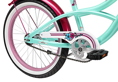 BIKESTAR® Premium Design Kinderfahrrad für coole Kids ab 6 Jahren ★ 20er Deluxe Cruiser Edition ★ Pepper Mint - 8
