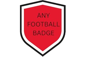 GENERIC Edible ANY FOOTBALL TEAM badge cake Toppers Cake decorations 3"/4"/5" NOT-PRECUT premium icing paper - /Scottish/English- United/City/Athletic/town (M.-ancester-United., 3, Inches)