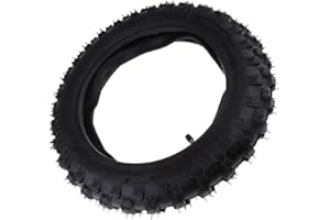 Shiwaki Neumático Rueda 2.50-10 Scooter de Goma Tubo Interior Válvula de Aire Recta para Yamaha PW50