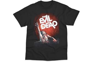 POSTEES The Evil Dead Inspired Movie Poster Direct to Garment Printed T-Shirt
