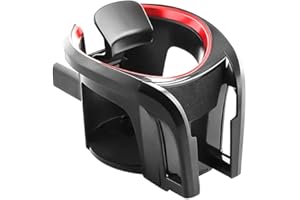 SPTwj Porta Vasos Soporte para Ventilación de Coche Portavasos Universal Ajustable 2 en 1 Soporte de Vasos para Ventilación de Coche para Bebidas Caja De Almacenamiento