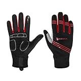 Guanti Ciclismo MTB Invernali Anti Vento Termici Compatibile Touch Screen - Uomo/Donna