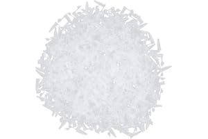 MiawPay 1000pcs 0.2ml Conical Centrifuge Tubes Microcentrifuge Tube Plastic Test Vials with Lids Plastic Sample Small Bottle Vial Storage Container Test Tube Micro Centrifuge Tube with Snap Cap