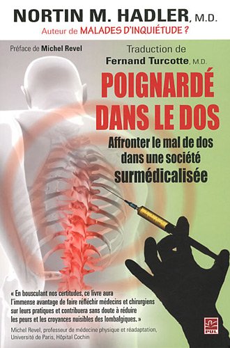 Download Poignardé dans le dos : Affronter le mal de dos dans une société surmédicalisée Download Poignardé dans le dos : Affronter le mal de dos dans une société surmédicalisée