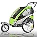 Produktbild Vollgefederter Kinderfahrradanhänger mit Joggerfunktion Fahrradanhänger Exclusiv 504S-02