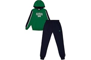 ALPHADVENTURE - Chándal Niño Completo, Conjunto Deportivo, Set 2 Piezas Sudadera y Pantalón Deportivo, Chándal para Colegio - Tallas desde los 6 hasta los 14 años.