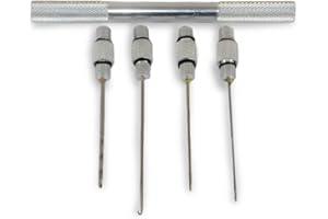 Zite Fishing Multi Boilie Tool 4in1 - Juego Completo 4 Piezas Taladros y Agujas - Indispensable