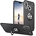 Produktbild Huawei P20 Lite Hülle,ZCXG Huawei P20 Lite Hülle mit Ring Hülle Silikon Slim mit 360 Grad Drehbarer Ständer und Handyhalterung Auto Magnet Ring Schutzhülle Case für Huawei P20 Lite Smart Cover