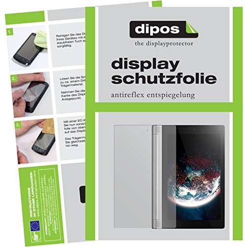 dipos Lenovo Yoga Tablet 2 8 Zoll Schutzfolie (2 Stück) – Antireflex Premium Folie matt - 2