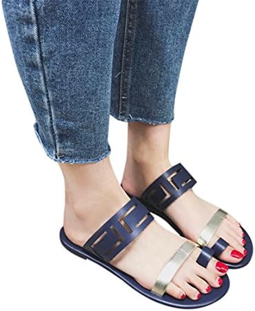 Bringbring Summer Hollow Flat Sandals Sexy Casual Fashion Flip Flops Women Clip Toe Sandals