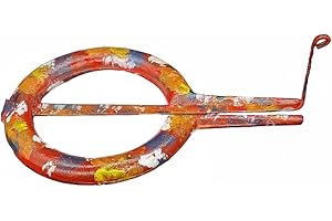 Sicilia Bedda - Marranzano Siciliano Originale - Scacciapensieri Siciliano - Prodotto Artigianale in Ghisa (10 CM, GHISA DECORATO)