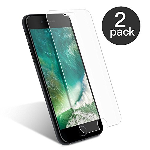aiMaKE 2 Stück Ultra-klar Panzerglas Schutzfolie für iPhone 7 | 3D Touch | Ultra-dünn Folie (nur 0,25mm) | Anti-Kratz | Blasenfrei