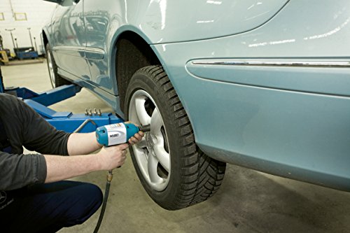Hazet Druckluft-Schlagschrauber (max. Lösemoment 850 Nm, Vierkant 12,5 mm (1/2 Zoll), Hochleistungs-Stift-Schlagwerk) 9012SPC - 2