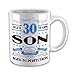 Produktbild Funny Mugs Premium Quality Aged 30 Years Son Novelty Gift Mug - Blue