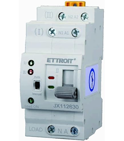 ATS Guida DIN 4P Trifase 100A - Selettore Trasferimento Automatico Per Fotovoltaico E Inverter - Foto 8