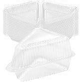 BE-TOOL 100 x 12cm Clear Plastic Cake Boxes for Snacks, Cheese, Salad, Cake, Homemade Desserts