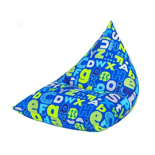 Alphabet Pyramid Shaped Fun Children's Filled Bean Bag