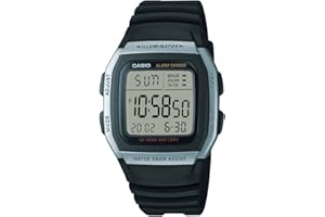 Casio Men Digital Quartz Watch with Resin Strap W96H-1AV