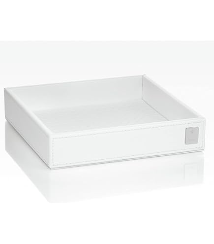 JOOP! BATHLINE, Tablett quadratisch XL, Weiss Küche, Haushalt & Wohnen