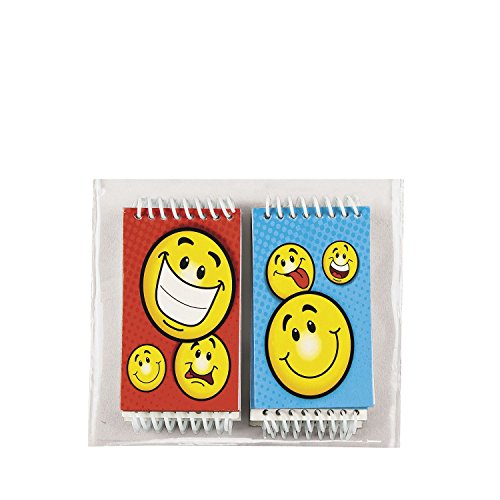 Smiley Notizblock Mitgebsel Give Away 12 Stück