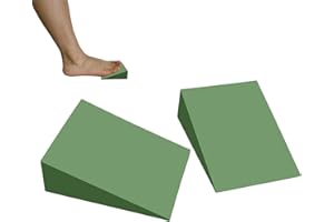 ZANKIE Yoga Foam Wedge - Slant Board For Yoga EVA Foam Wedge Calf Stretcher Slant Blocks Squat Wedge For Workout, Exercise, Knee Pad, Back Support, Footrest Cushion