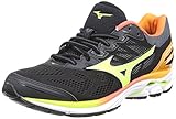  Mizuno Wave Rider 21 Osaka Wos, Zapatillas de Running para Mujer, (Black/safetyyellow/White 44), 36.5 EU