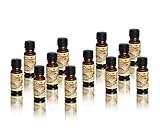 Duftöl Made in Germany 12 er Packung Duftöl a`10 ml - mit der Sorte Zitrone - Raumdüfte für Duftlampen-öl