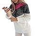 Produktbild Sweater Damen Langarm Sweatshirt Lange Ärmel Stricken Oberteil Wrap Asymmetrische Pullover Slim Fit Outwear zum zelten von ABsoar