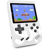 Bilger Sup 400 Oyunlu 3" Mini Atari Retro Game Nostalji Oyunlar, Beyaz, bilger453