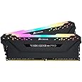 Corsair Vengeance RGB PRO Black DDR4-RAM 3600 MHz 2x 8GB memoria