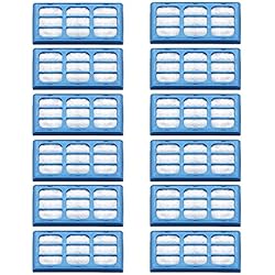 VacBoom 12x Cartouches Filtrantes de Purification d'eau de Remplacement pour Cat/Dog Mate Fontaines pour Animaux de Compagnie