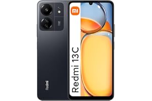 Xiaomi Redmi 13C Unlocked Smartphone 8GB RAM 256GB ROM 6.74" 90Hz Display 50MP Triple Camera 5000mAh Battery 18W Fast Charging Octa-core Processor Dual SIM MIUI 14 (Schwarz)
